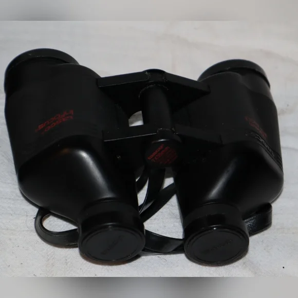 Vintage Black Binoculars - Classic 7x50 Optical Viewer