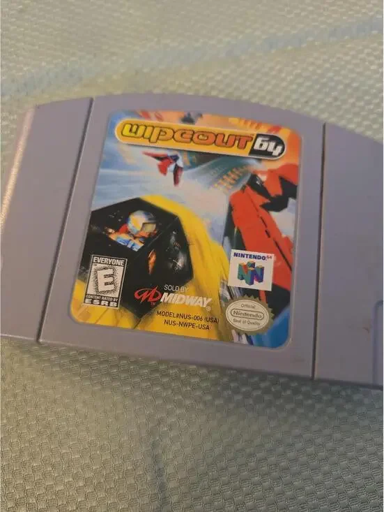 Wipeout 64 - Nintendo 64 (N64) Original Game Cartridge