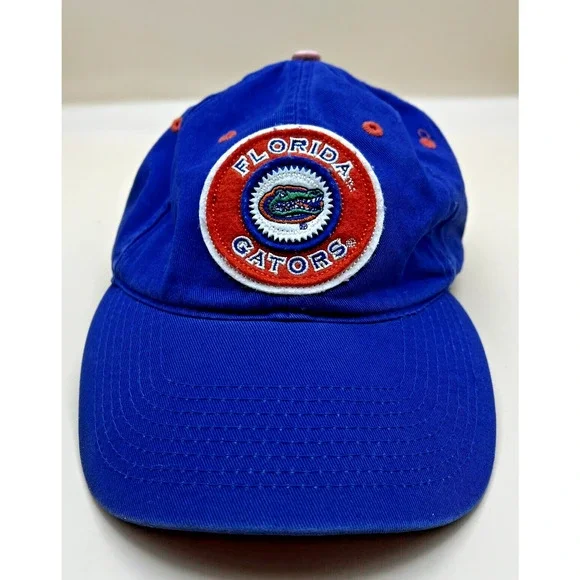 Vintage Florida Gators Adjustable Hat Logo Blue Drew Pearson Swamp