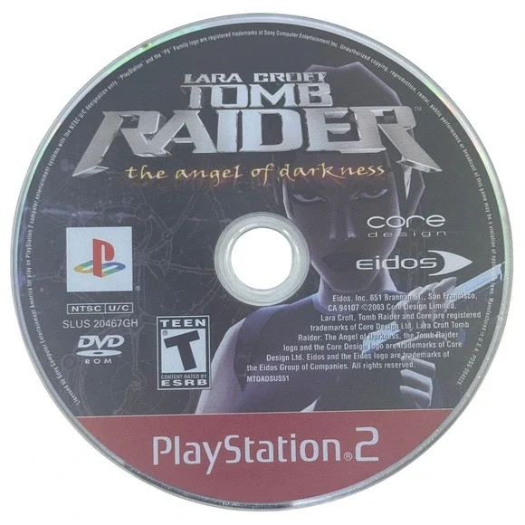 Lara Croft Tomb Raider: The Angel of‎ Darkness - PlayStation 2 PS2 Game