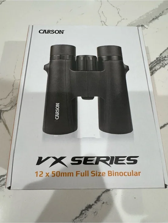 Carson VX Series 12x50 Full Size Binoculars - Black