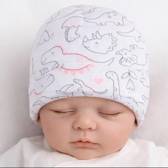 Set of 3! Carter’s Little Baby Basics Beanie Set