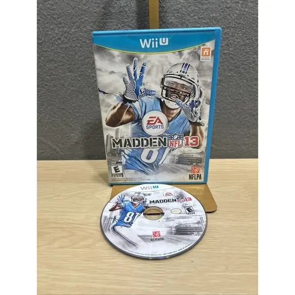 Madden NFL 13 (Nintendo Wii U, 2012) No Manual