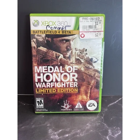Medal of Honor: Warfighter -- Limited Edition (Microsoft Xbox 360, 2012)