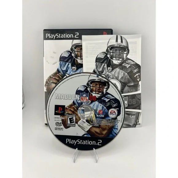 Madden NFL 08 -‎ (Sony PlayStation 2 2007) PS2 CIB Tested