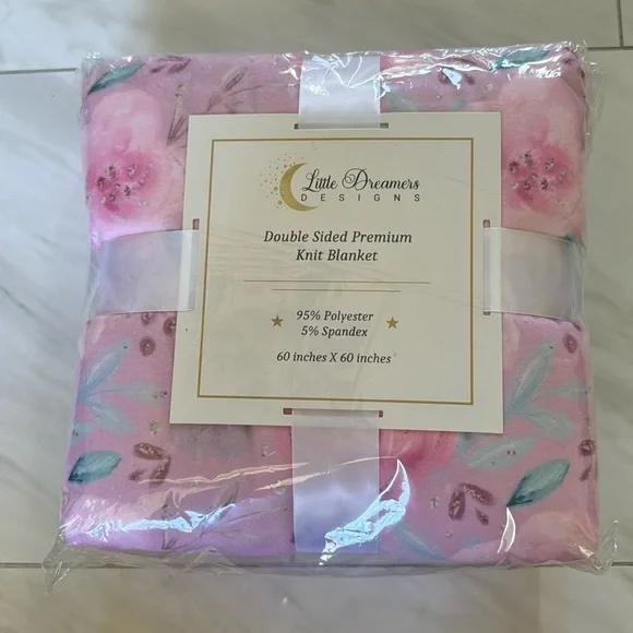 Little Dreamer Designs Double Sided Premium Knit Blanket