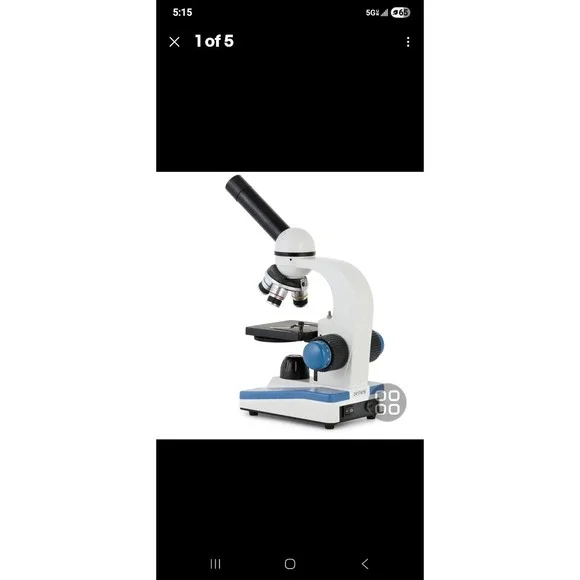 AmScope M150C 40x-1000x Portable Student Compound Microscope