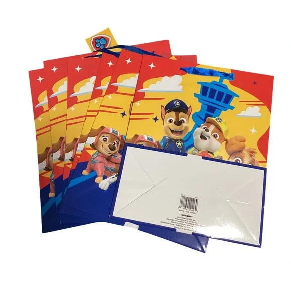 Paw Patrol Gift Bags Birthday Party‎ Favors Pack of 6