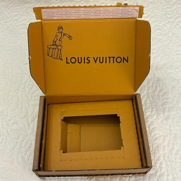 Louis Vuitton Gold Gift Box