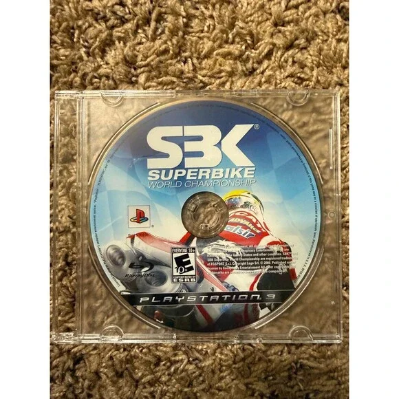 SBK Superbike World Championship (Sony Playstation 3, 2008) PS3 - Disc Only