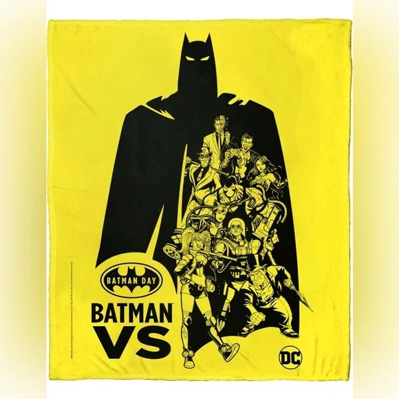 Northwest DC - Batman Silk Touch Throw Blanket, 50