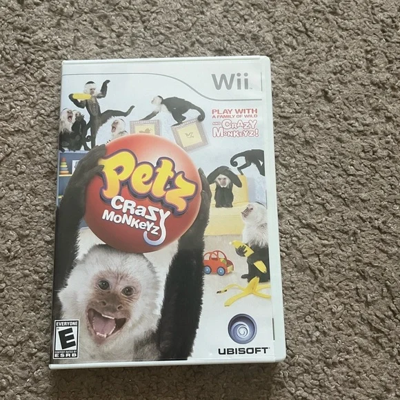Petz Crazy Monkeyz For Wii