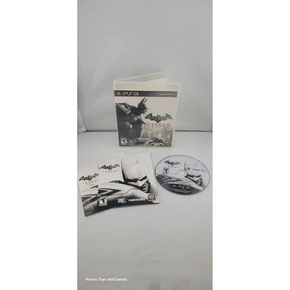 Batman: Arkham City (Sony PlayStation 3, PS3, 2011) CIB Complete‎ Tested Working