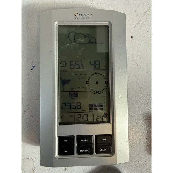 Oregon Scientific Wireless Full Weather Station WMR80 / WMR80A READ DESCRIPTION