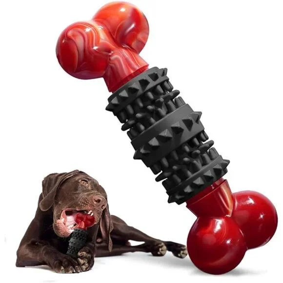Dog Toys for Aggressive Chewers Bone Dog Toy Interactive Dog Toys for Large Dog