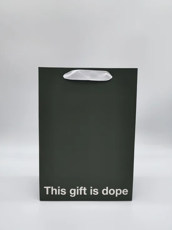 Funny Gift Bag This Gift Is Dope Humor Novelty Party Gift Bag