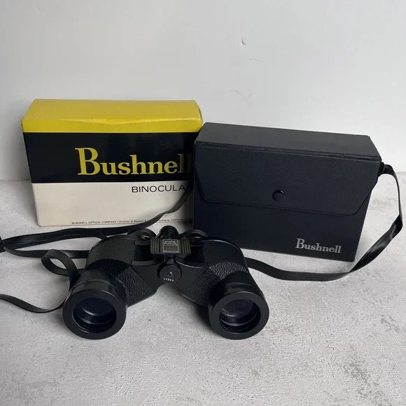 Bushnell Sportview Binoculars 7 x 35 Wide Angle 500 ft 1000 Yards With Case