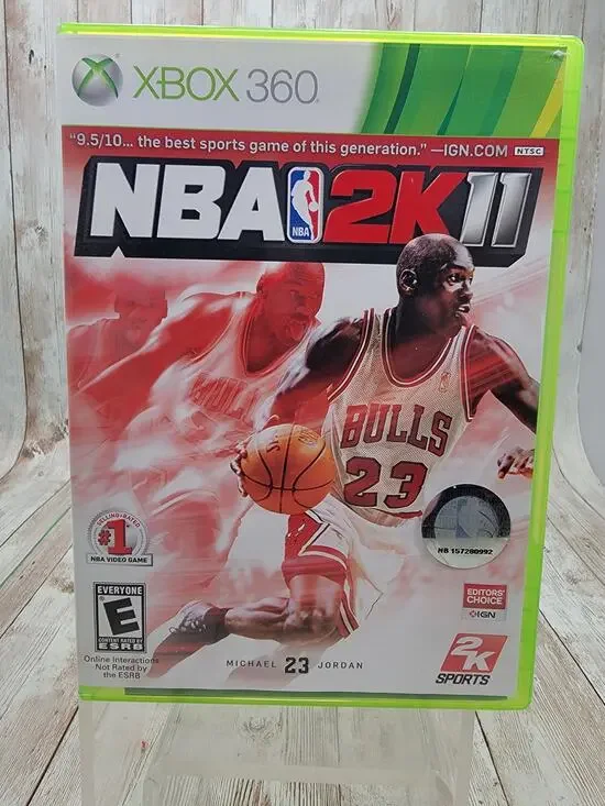 Microsoft Xbox 360 NBA 2K11 Michael Jordan Complete Game