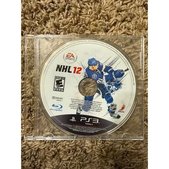 NHL 12 (Sony Playstation 3, 2011) PS3 - Disc Only, EA Sports