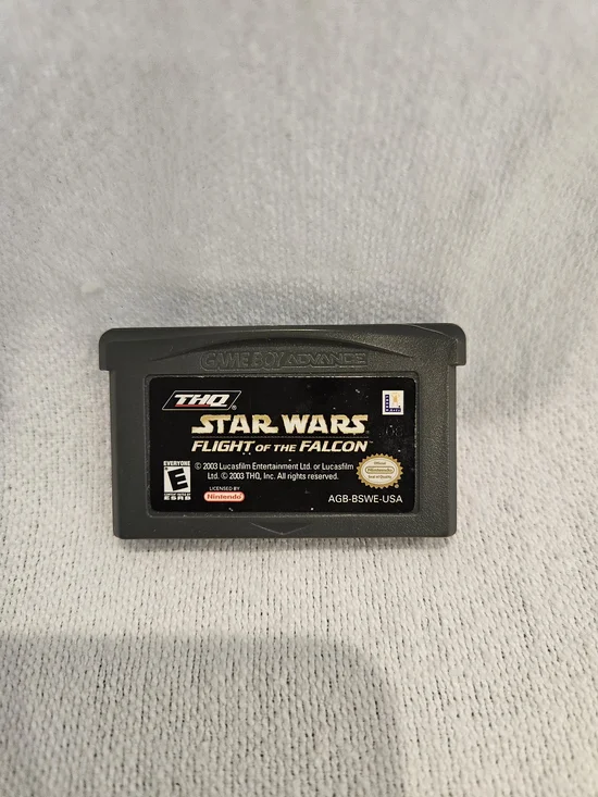 Star Wars: Flight of the Falcon (Nintendo Game Boy Advance, 2003) Untested
