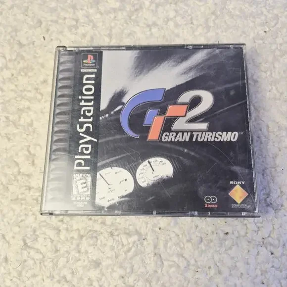 Gran Turismo 2 (Sony Playstation, PS1) Complete w/Man Tested