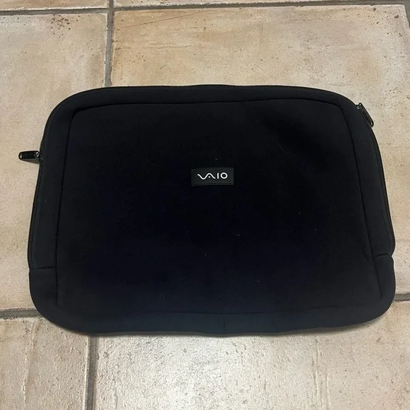 Vaio Black Laptop Bag