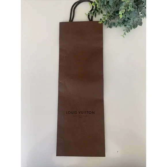 LOUIS VUITTON Authentic Paper Gift Shopping Bag 17.25