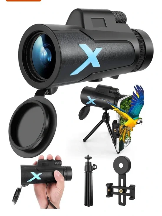 Telescope Binoculars - Black and White
