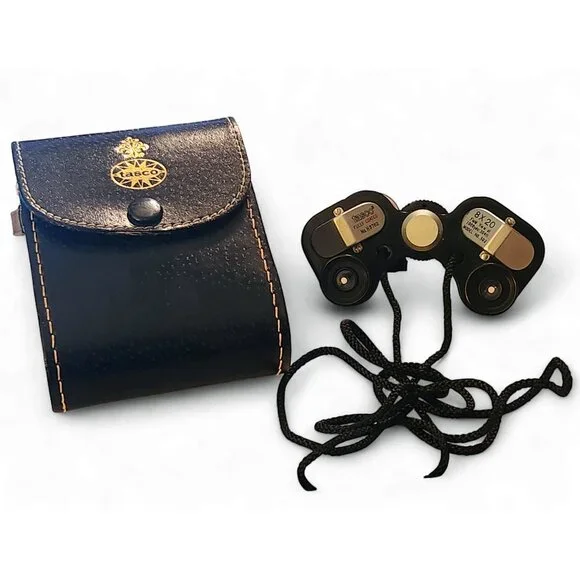 Tasco 8x Binoculars No. 502 with Case
