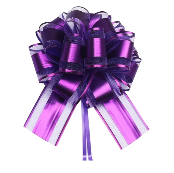 Purple Ribbon 5PCS
