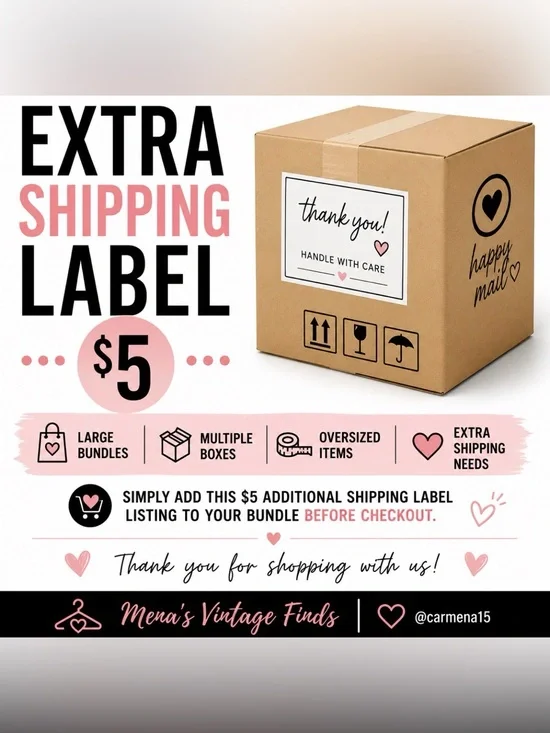 📦💐Extra Shipping Label💐📦