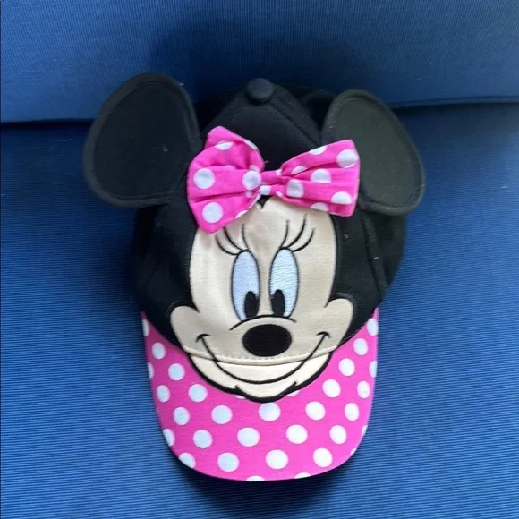 Disney Minnie Mouse Pink and Black Toy Cap