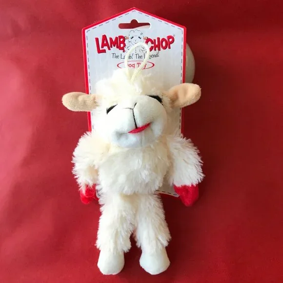 Multipet Plush Dog Toy, Small 6in Lambchop