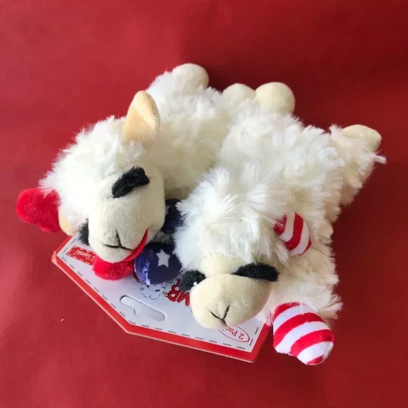 Multipet Plush Dog Toy, Small 6in Lambchop