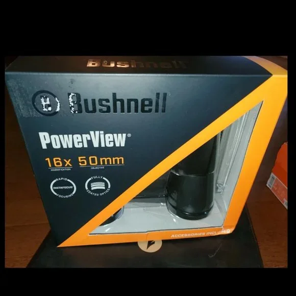 Bushnell PowerView Super High-Powered Surveillance Binoculars 131650CL 16x50mm