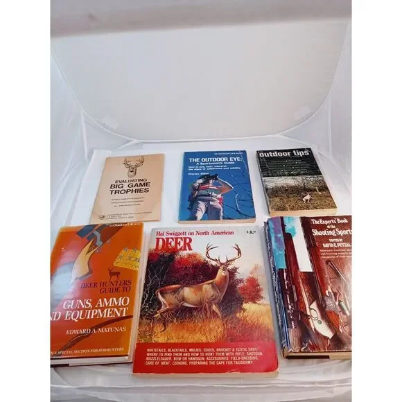 Deer Hunters Lot Of 5 - Guns,‎ Ammo And Equipment, Deer, Outdoor Tips & More