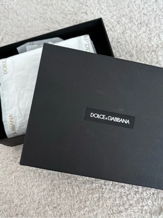 Dolce & Gabbana Black Gift Box with Branded Tissue