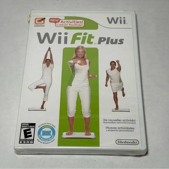 Wii Fit Plus Sealed