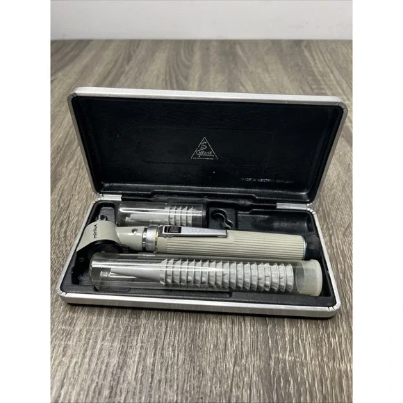 VTG HEINE Minilux Otoscope Medical ENT Western Germany As Is For Parts!