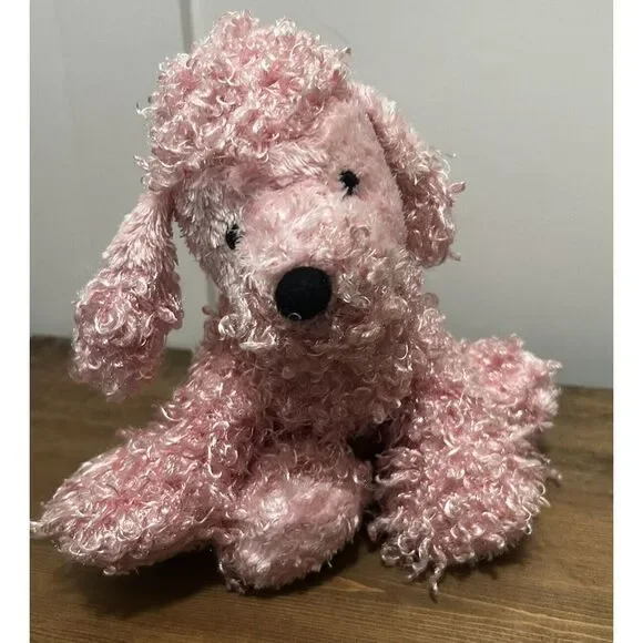 Ganz Webkinz Adopt A Pet HM107 Pink Poodle Stuffed‎ Plush Toy Puppy Dog