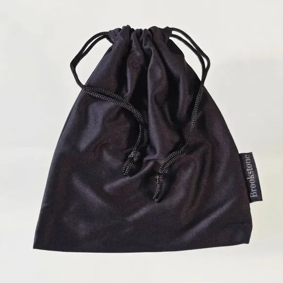 Brookstone Black Drawstring Dust Bag 7