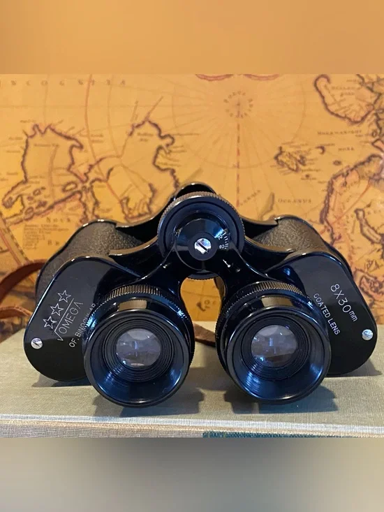 Vintage Omega Binoculars 8 x 30 Coated Lens