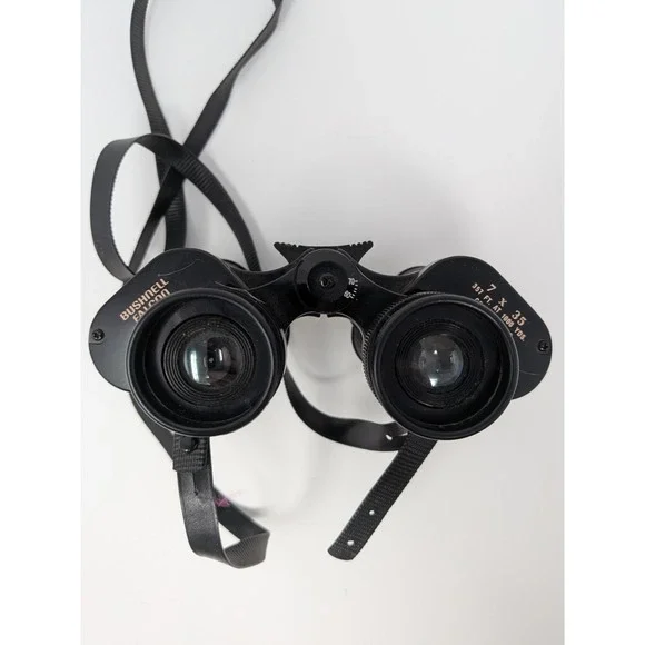 Vintage BUSHNELL Falcon Insta-Focus 7 x 35 Binoculars Made In Japan Vtg