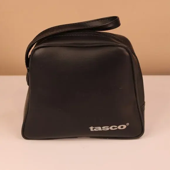 Vintage 1989 Tasco 7x35mm Zip Focus 4000 Binoculars w/ Bag & ACCESSORIES