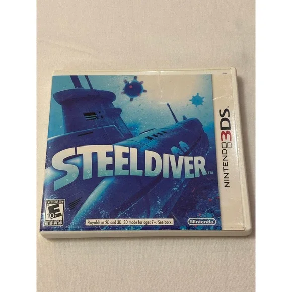 Steel Diver Nintendo 3DS Game Complete with Case and Manuals‎