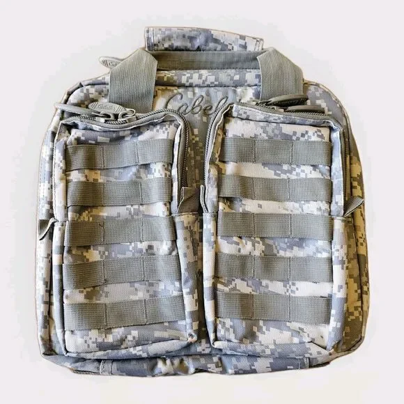 Cabelas Slim Tactical Case Digital Camouflage Range Bag