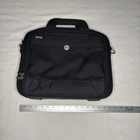 Dell Laptop Briefcase Bag Unisex XL Black Ballistic Nylon Travel Business