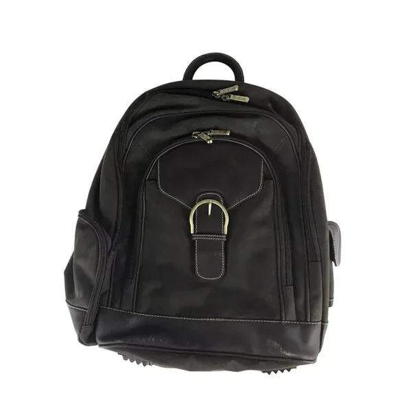 Bellino Unisex Adults Brown Inner Dividers Zipper Shoulder Strap Laptop‎ Bag