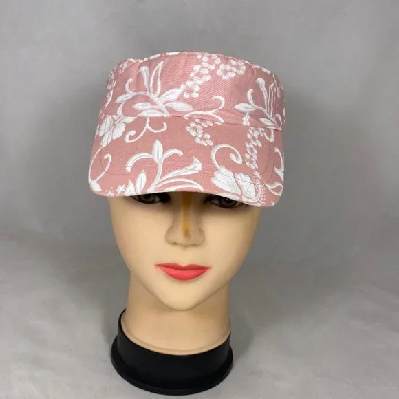 KINDERCAPS Floral VISOR Pink - Pink Sweatband