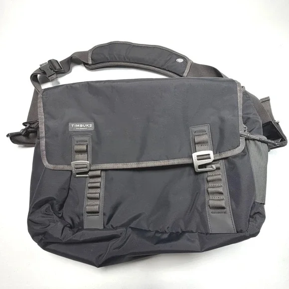 Timbuk2 Messenger Bag Laptop Briefcase Black Travel Work Crossbody
